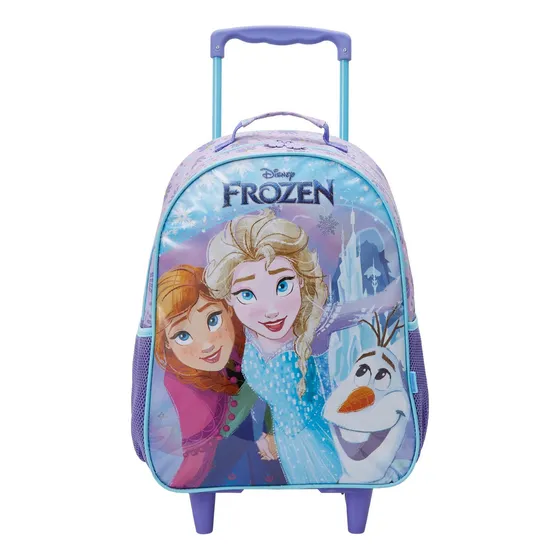 Mochila Escolar Infantil Com Rodas 16 Disney Frozen Xeryus