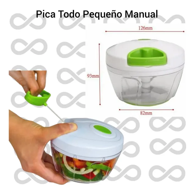 Pica Todo Procesador De Alimentos Manual Ayudante De Cocina 