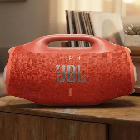 Jbl Boombox 4 Caixa De Som Com Bluetooth Cor Laranja