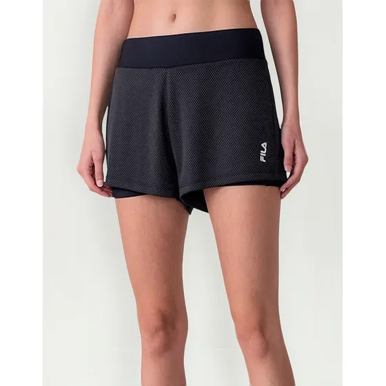 Short Calza Fila Confortech De Dama Deportiva Entrenamiento