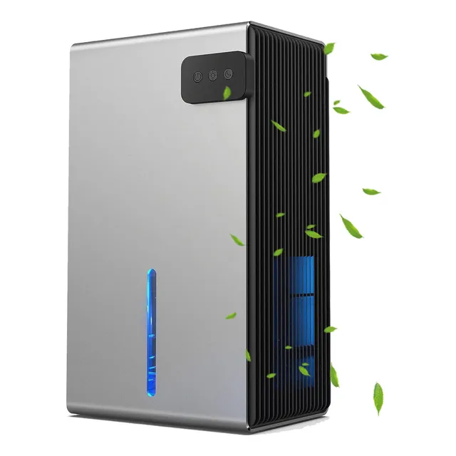 Deshumidificador Eléctrico Portátil Bokoptyr Eficiente 7 Colores Led Con Función De Apagado Automático Y Manguera De Drenaje