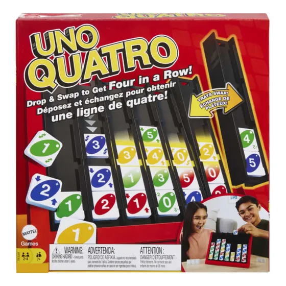 Uno Quatro - Jogo De Tabuleiro - Mattel