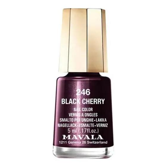 Mavala Mini Color Black Cherry 246 - Esmalte Perolado