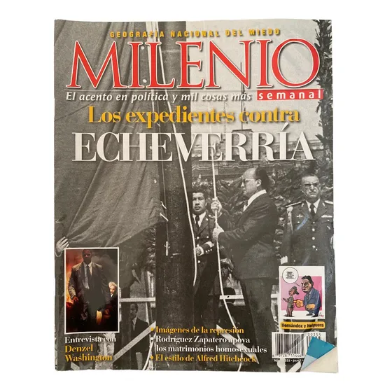 Revista Milenio #355 Jul 2005 Expedientes De Luis Echeverria