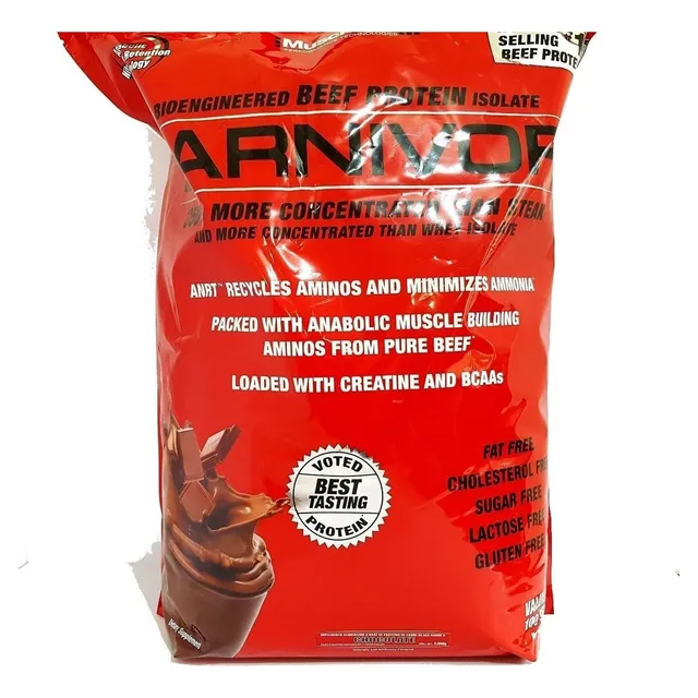 Proteina Musclemeds Carnivor 8 Libras 100 Servicios Sabor Chocolate