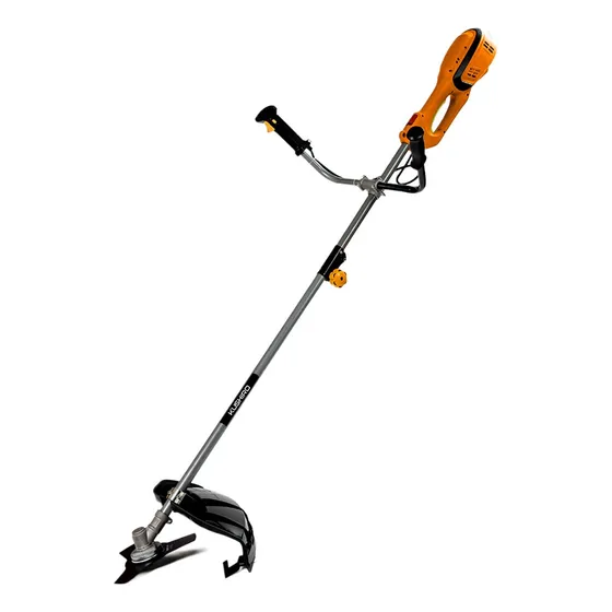 Desmalezadora Y Bordeadora Electrica Con Cuchilla 1200w Color Naranja