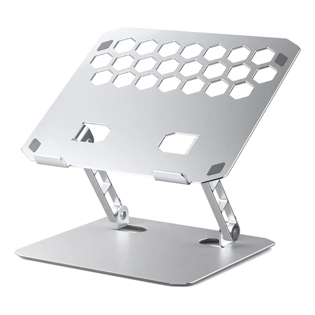 Base Soporte Laptop Aluminio Plegable Portátil Y Ajustable