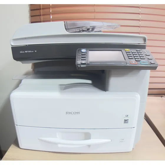 Impresora Fotocopiadora Multifuncional B/n Ricoh Mp 301
