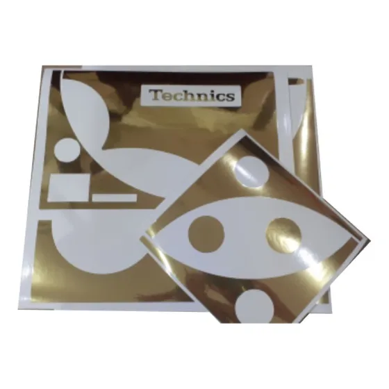 Adesivo Toca-discos Technics Mk5 (par) Cor Especial (ñ Skin)