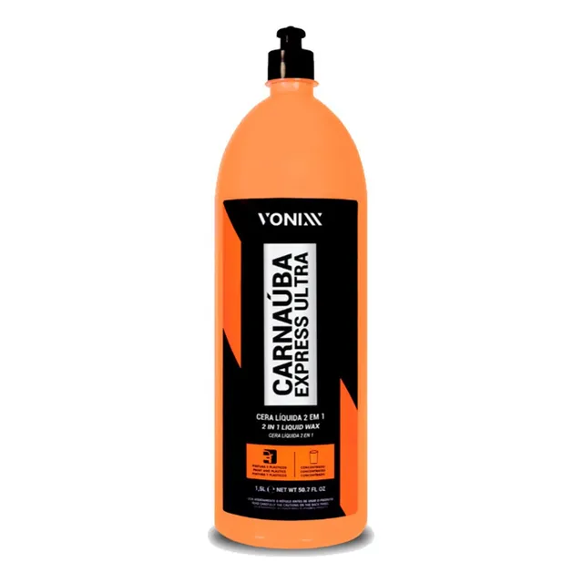 Cera líquida Carnaúba Express Ultra Automotive, 1,5 l, Vonixx
