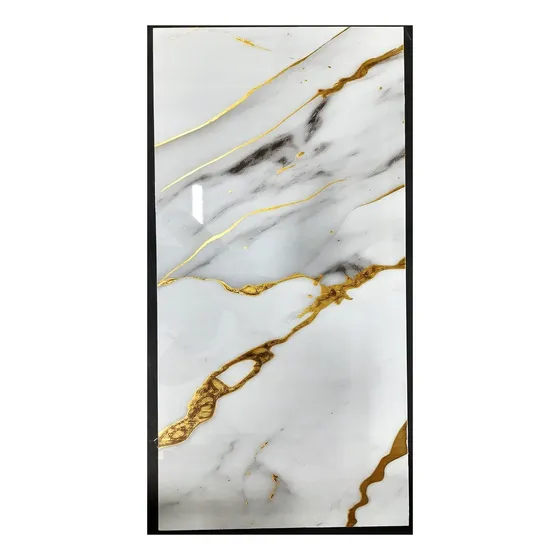 Lamina Vinilo Marmol Panel Decora 60x30cms Paqx 6 Baldosas