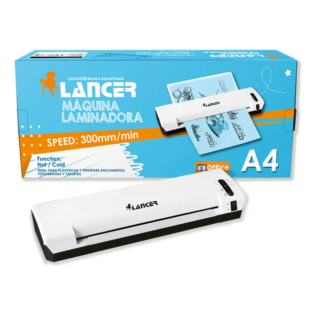 Emplasticadora Plastificadora Laminadora  Lancer A4  Profes