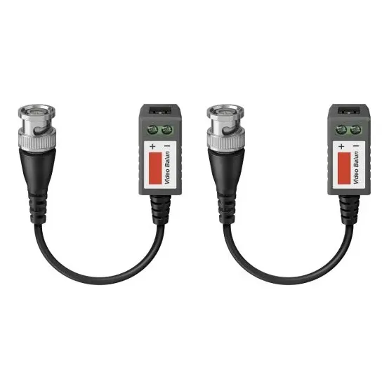 Pack3par Cctv-403 Extensor Pasivo Video Bnc Por Utp (balun)