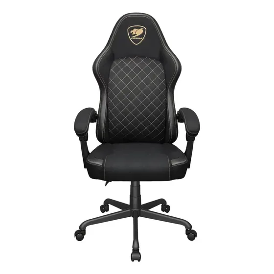 Silla Gamer Cougar Fusion Ex Respaldo Reclinable Tela Negro