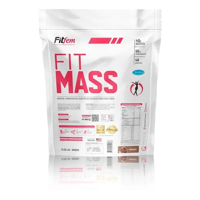Fit Mass 5 Kilos - Ganador De Peso Para Mujer 