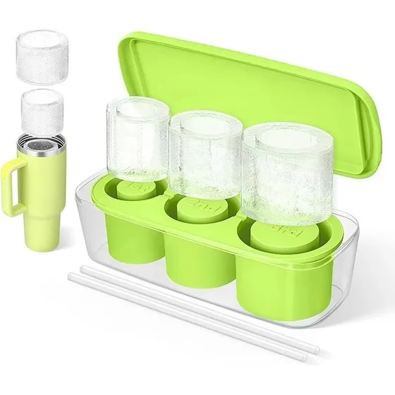 Hielera Silicona 3cilindros Grandes Termo Stanley 40oz +2pit