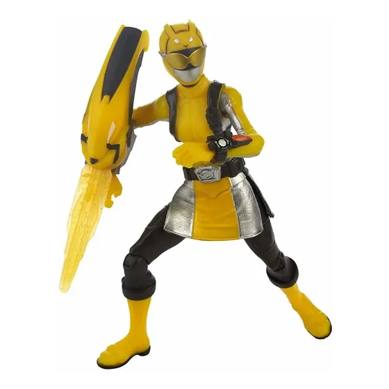 Muñeca Power Rangers Beast Morphers Ranger E5915 amarilla