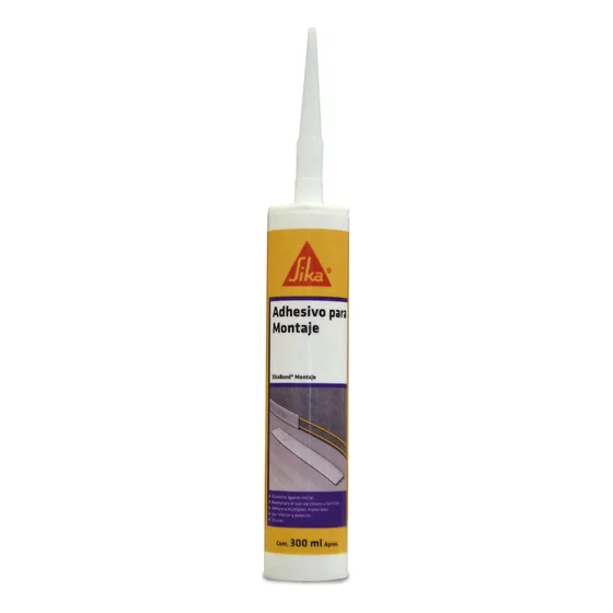 Mezcla adhesiva Sika Sikabond color blanco impermeable de 300g