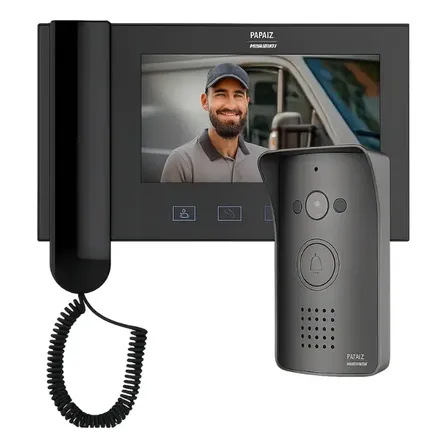 Vídeo Porteiro Residencial Ip66 Módulo Int/ext Irv7c Papaiz