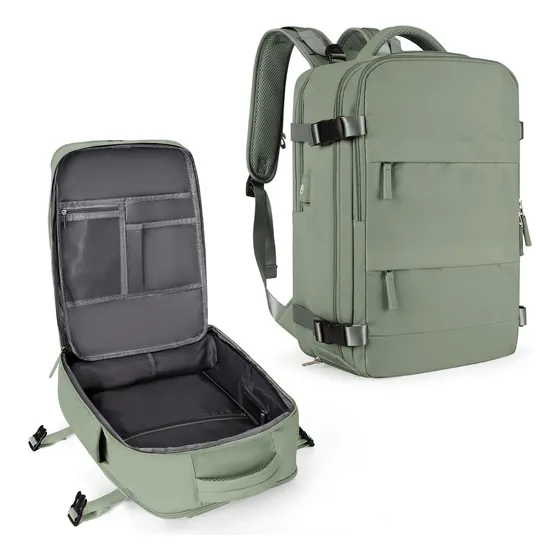Mochila De Viaje Coowoz Large-l Impermeable Para Mujer/hombr