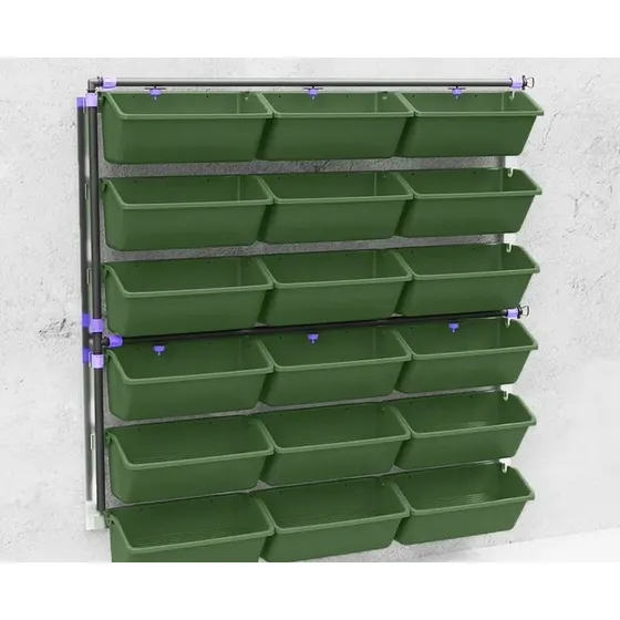 Riego De Jardines Verticales (goteros Netafim De 2,3 Lph) 