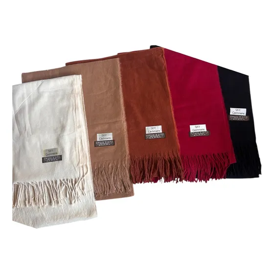 Cashmere Abrigo Bufanda De Lana Importada Premium