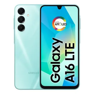 Celular Samsung Galaxy A16, 128gb + 4gb Ram, Cùmera De Até 50mp, Tela 6.7 , Nfc, Ip54, Bateria 5000 Mah Verde Claro Celular Samsung Galaxy A16, 128gb + 4gb Ram, Cùmera De Até 50mp, Tela 6.7 , Nfc, Ip54, Bateria 5000 Mah Verde Claro