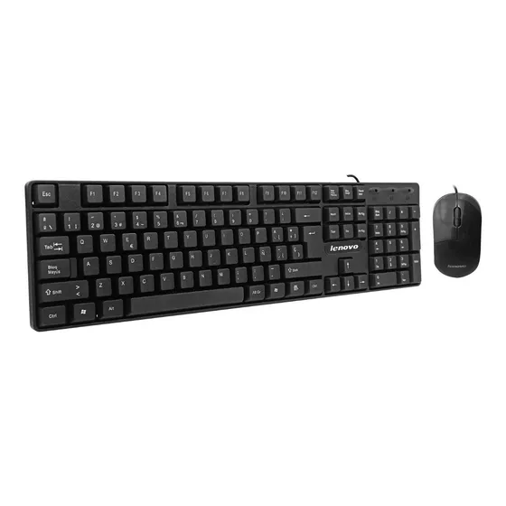 Kit Teclado Y Mouse Gamer Usb Marca Lenovo C/ñ