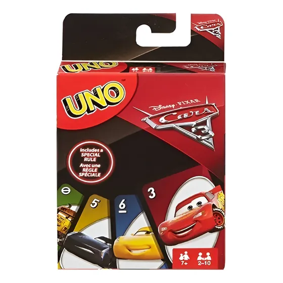 Juego De Mesa Uno Cars 