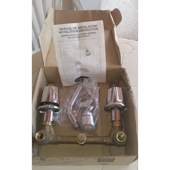 Griferia Doble Para Ducha, Venceramica Rubinetti Robinet 