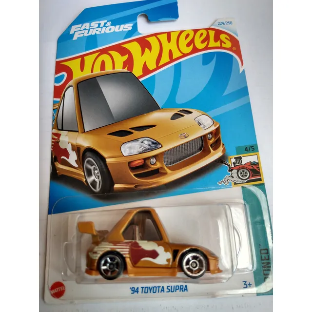 94 Toyota Supra Fast & Furious Carro Hotwheels 2024
