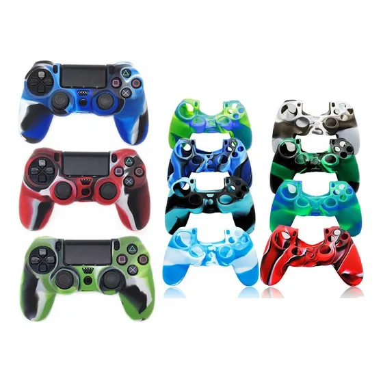 Funda Silicona Joystick Control Compatible Ps4 Camuflados ®