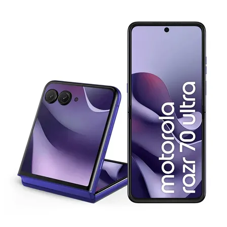 Smartphone Motorola Razr 70 Ultra 5g - 512gb 12gb Ram+12gb Ram Boost, Snapdragon 8 Elite, Tela Interna 7 E Externa 4, Extreme Amoled, Câmera 50mp, Ip48 - Roxo