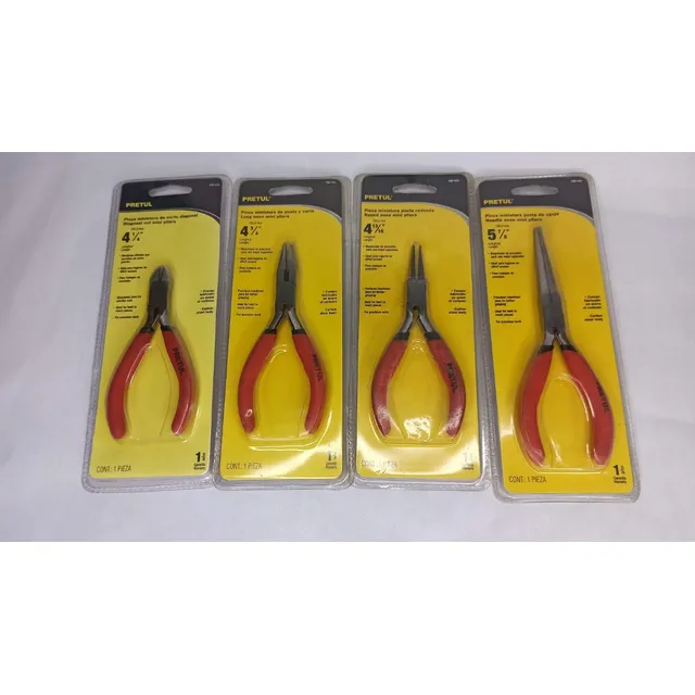 Juego Pinza Miniatura Pretul 4 Piezas 