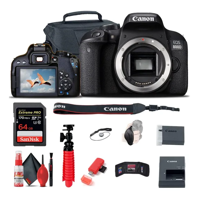 Canon Cámara Dslr Eos Rebel 800d / T7i (solo Cuerpo) + Tarje