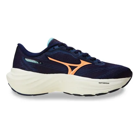 Tênis Feminino Goya 3 Mizuno Marinho/papaia Lisa 38 Br