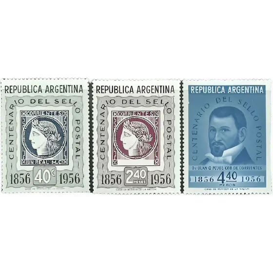 1956 Centenario Del Primer Sello- Argentina (serie) Mint
