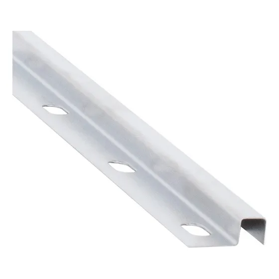Listel Guardacanto Acero Porcelanato 2,45x10mm Decorativo