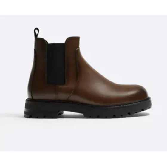 Bota Chelsea Cuero Zara Talle 42