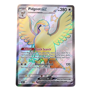 Cartas Pokemon Shining Pidgeot Ex Full Art Cartas Pokemon Shining Pidgeot Ex Full Art