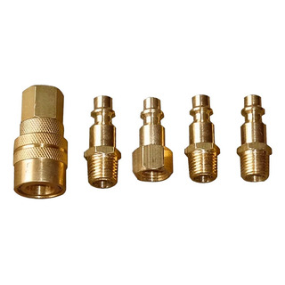 Cople Y Conectores Neumaticos Rapidos 5pzs Laton Lion Tools Cople Y Conectores Neumaticos Rapidos 5pzs Laton Lion Tools
