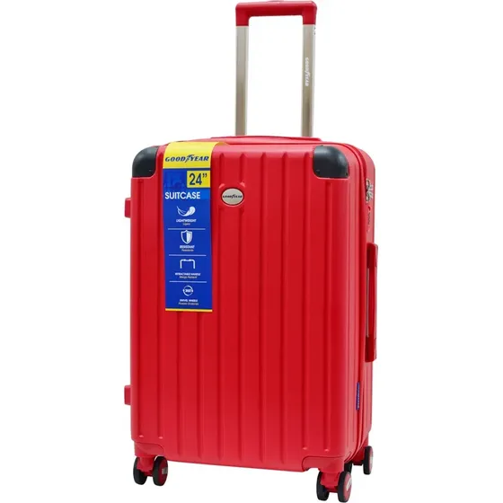 Maleta Viajera Goodyear Mediana 23kg Tsa Lock 4 Ruedas 360°