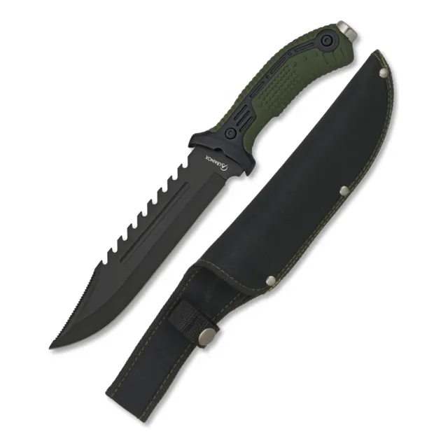 Cuchillo Táctico Deportivo Albainox Con Funda Hoja: 19.5