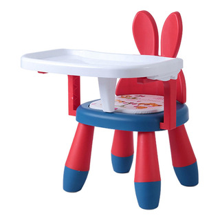 Silla De Alimentación Portátil Para Conejo Azul Rojo Silla De Alimentación Portátil Para Conejo Azul Rojo
