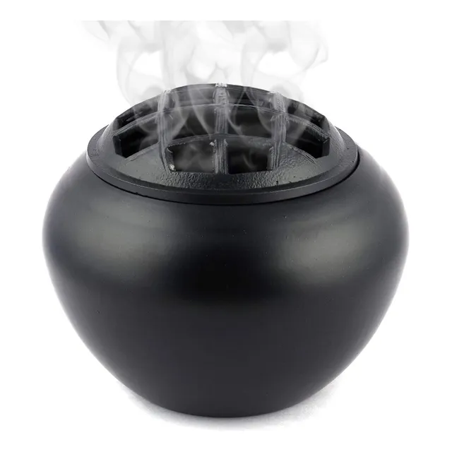 Quemador Incienso Carbon Leña Metal Cono Incenso Bandeja