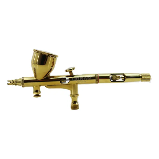 Caneta Aerografica De Bico 0.2mm Da Urban Cor Dourado