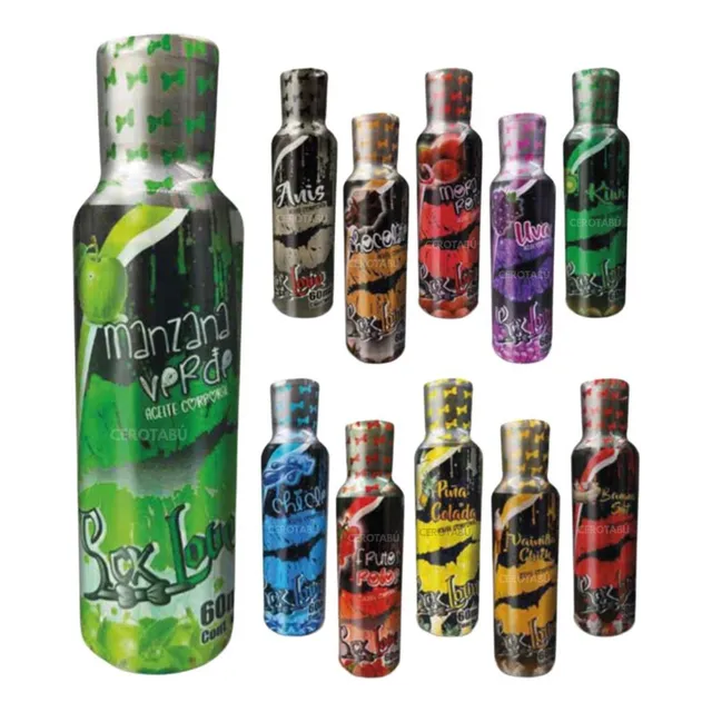 Lubricante Sensación Caliente Saborizado X 60ml 
