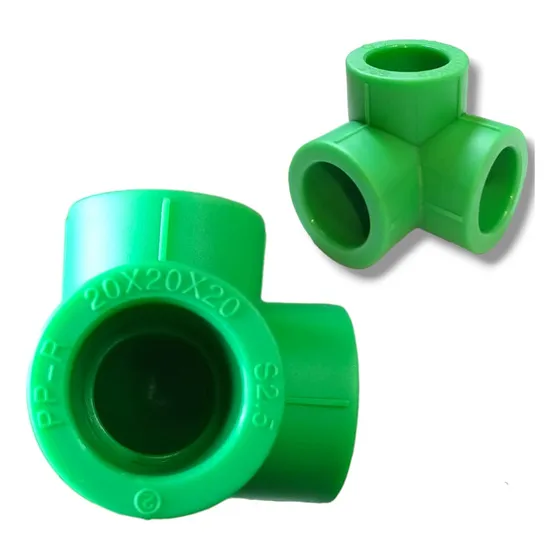 Codo 3 Vias 20mm X 1/2 (termofusion) Precio X 4 Unidades 