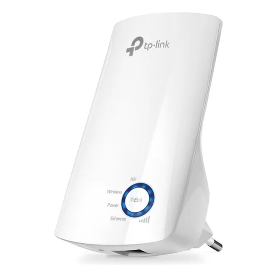 Repetidor inalámbrico de 2 antenas internas TP-Link 850re, 300 Mbps, color blanco