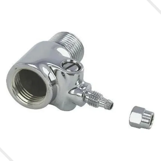 Niple Adaptador C/ Regulador Para Filtro De Água Parede